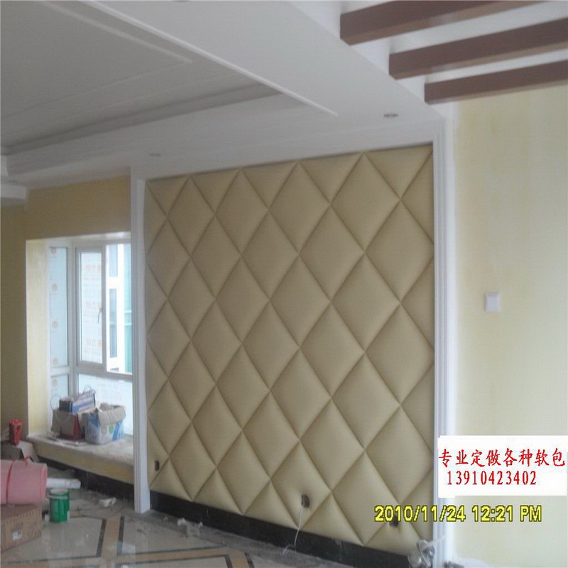 北京定做软包背景墙厂家 别墅家居电视床头墙面软包加工定做批发