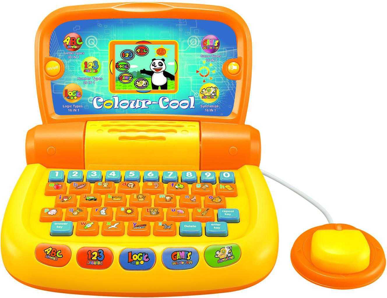 儿童迷你学习机电脑故事机益智玩具早教机多功能键盘鼠标电视输出