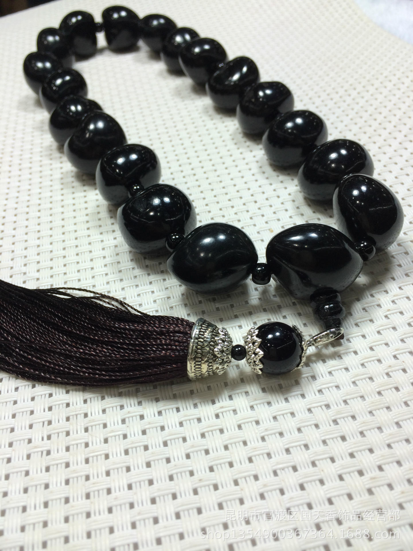 【菩道阁】;天然精品阿修罗菩提子念珠25mm 提珠19颗 手串佛珠