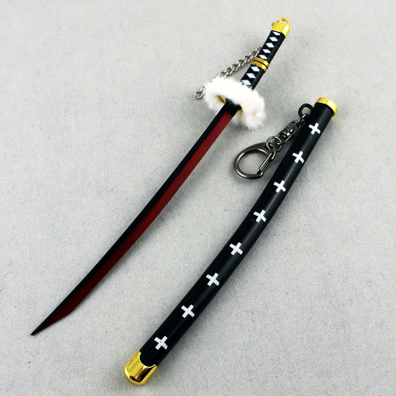 火影忍者周边 火影武器佐助草雉剑 22厘米动漫鞘刀白色草雉剑
