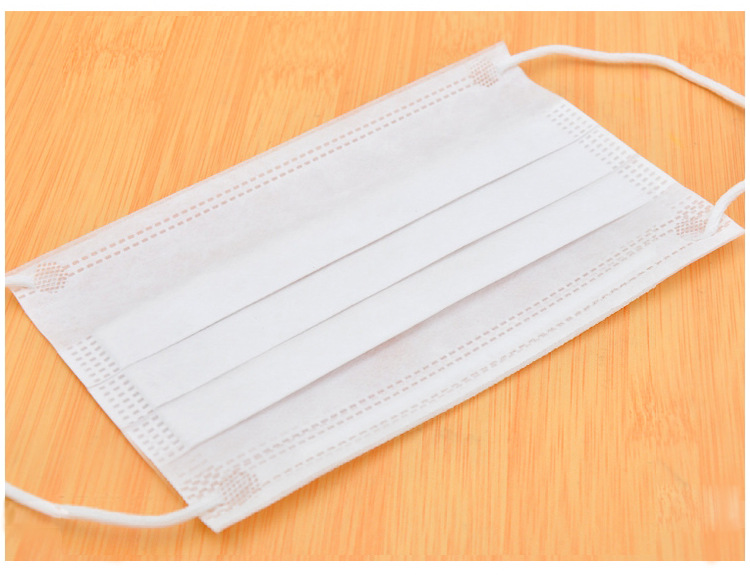 一次性三层无纺布口罩/防甲醛/防雾霾(50只装/盒)厂家批发