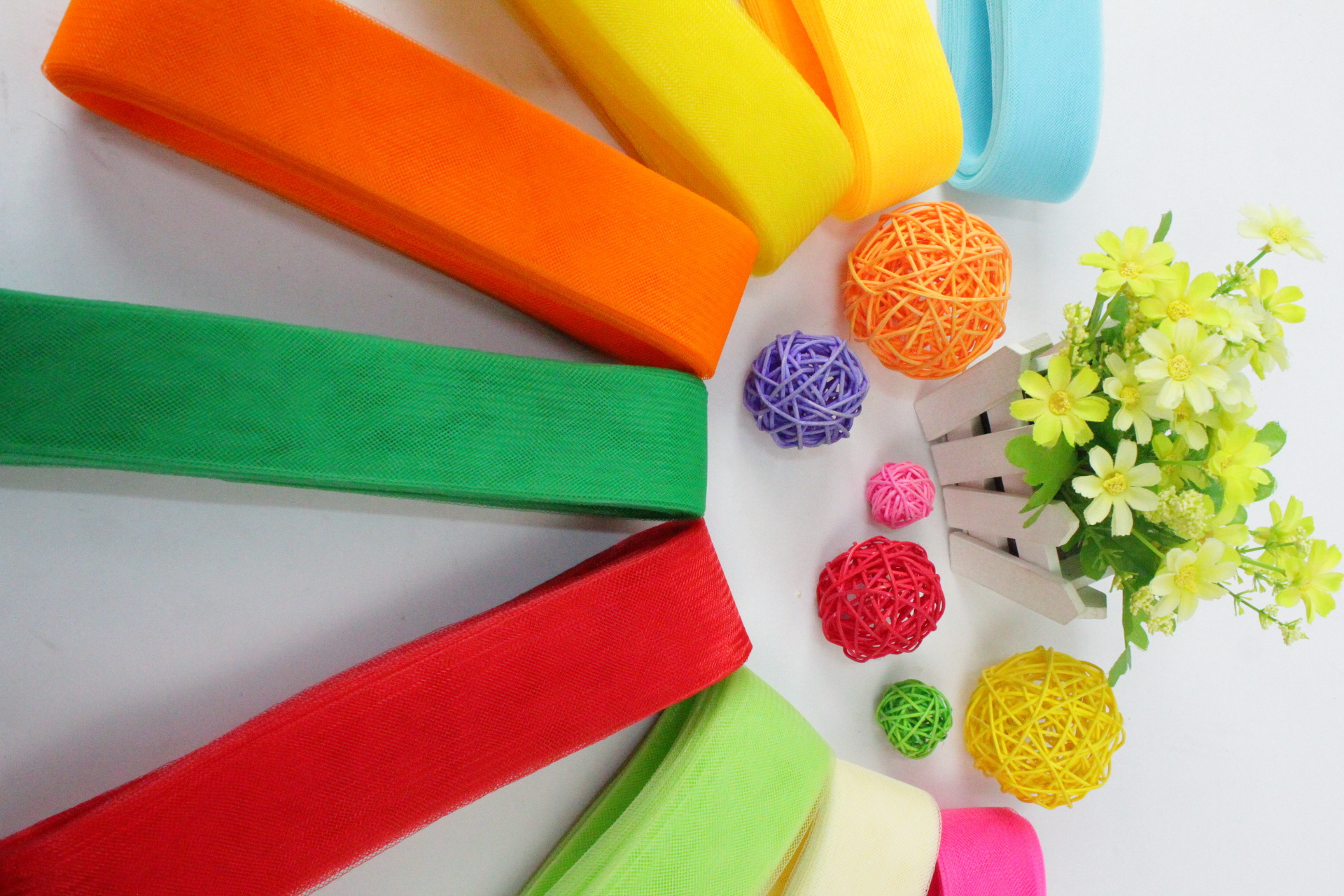 【春蚕工艺】供应1-16公分服饰辅料弹力网表演服压边鱼骨弹性网