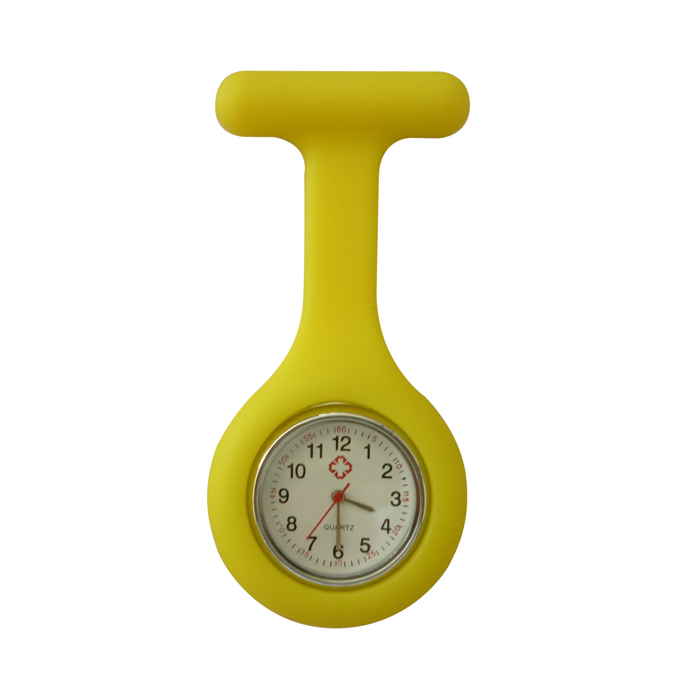 023 新款笑脸护士挂表 硅胶材质合金表胆表 深圳工厂定做批发