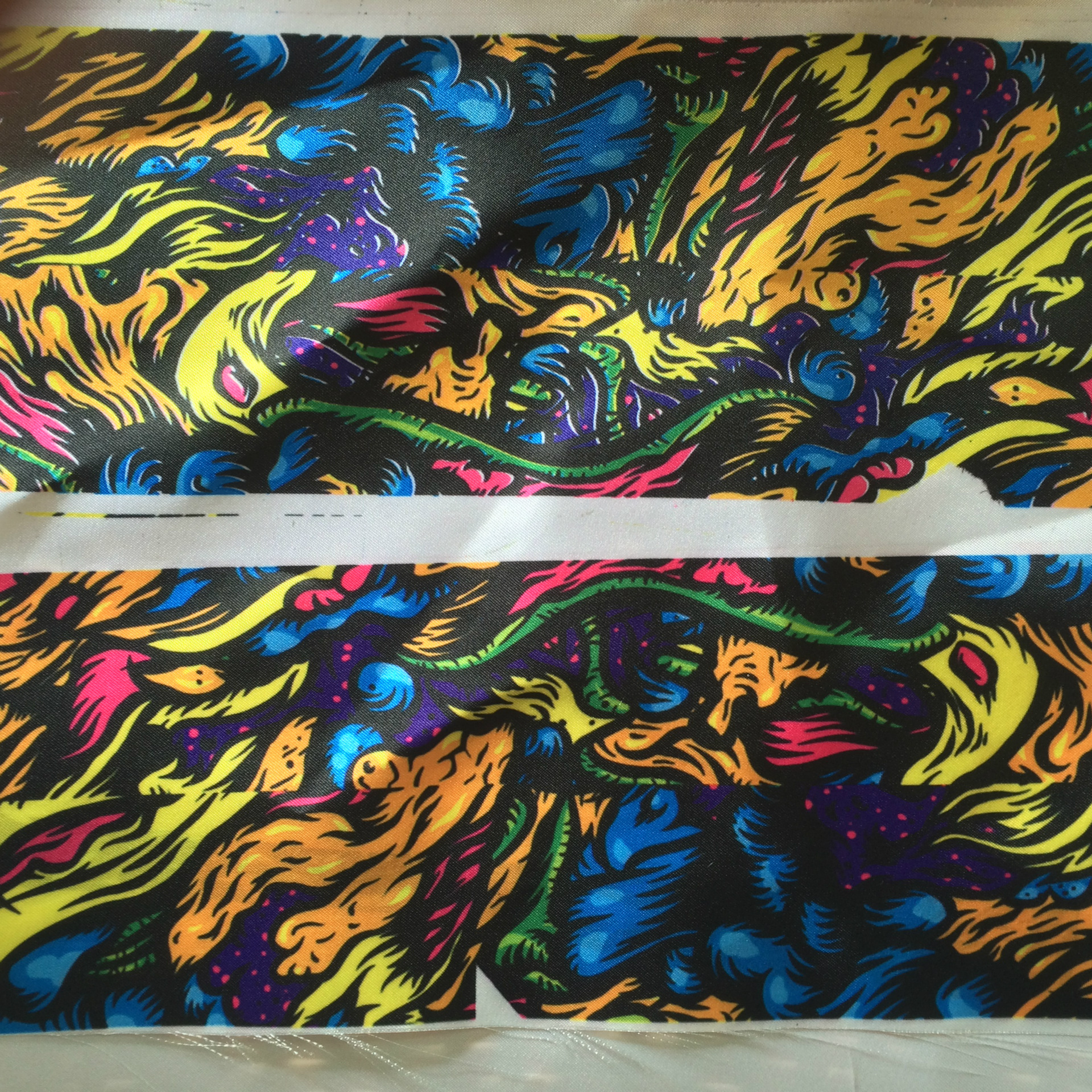 欧式围巾热转印花纸,热转印印花,热升华转移印花纸