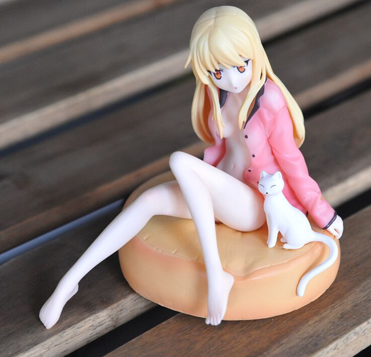 动漫手办批发樱花庄的宠物女孩 椎名真白坐姿手办 坐姿睡衣