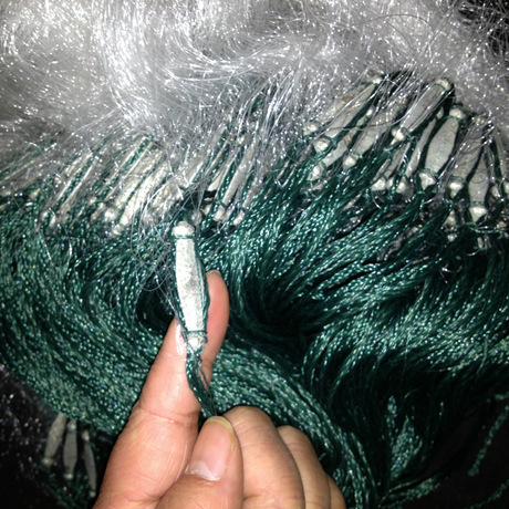 巢湖平安渔网 10米高8.5指130米长三层专业渔民网 水库捕渔网