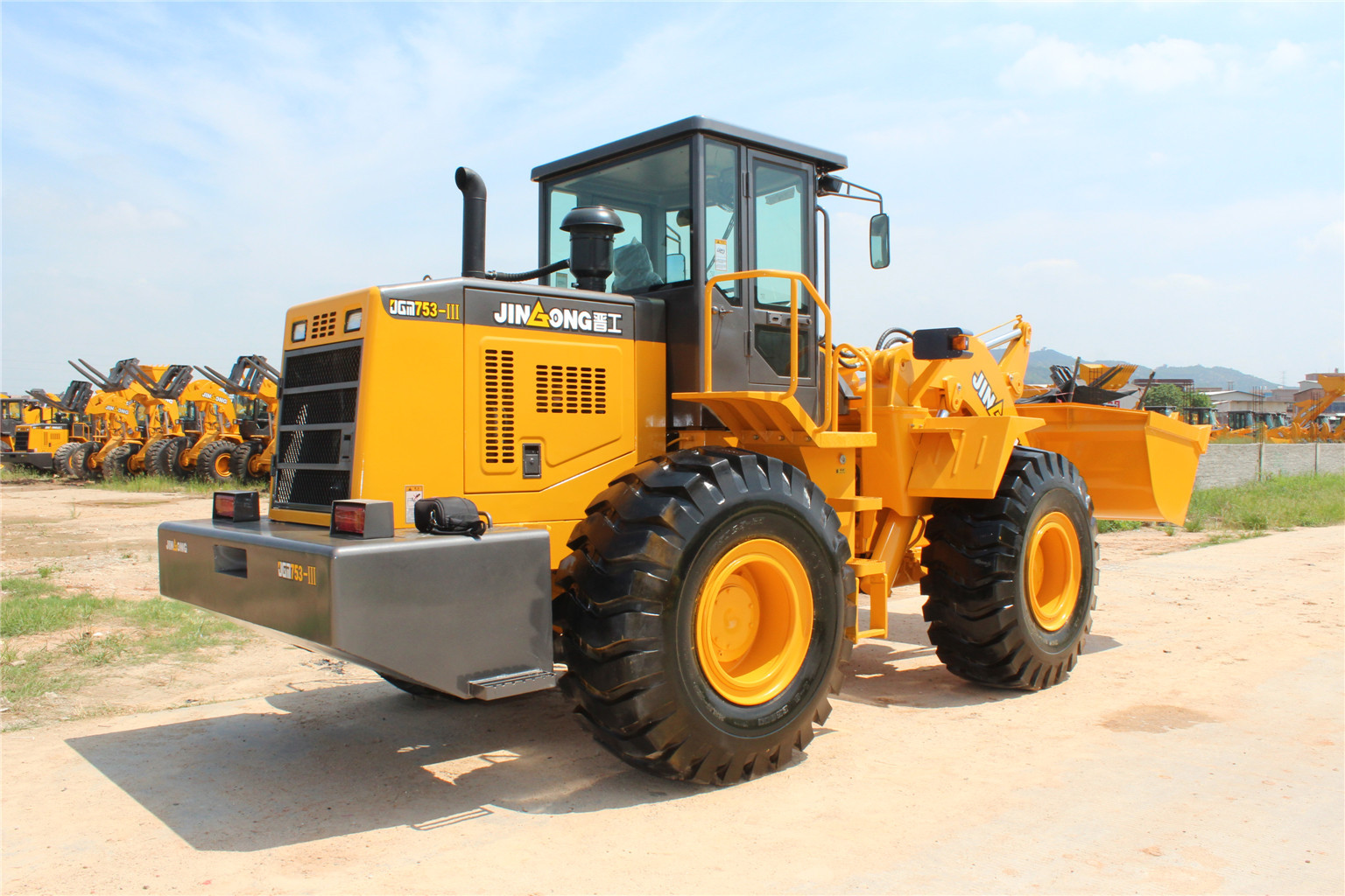 厂家直销晋工大型机械jgm753-Ⅱ轮式装载机工程建筑装载机械
