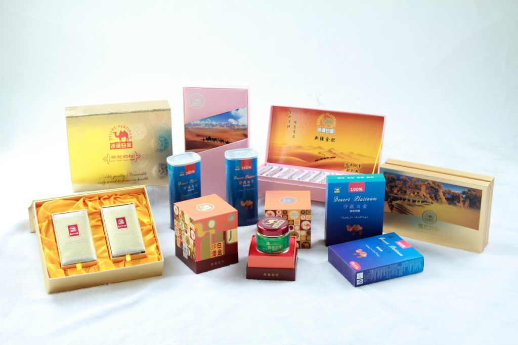 供应新疆沙漠白金骆驼奶粉 抗氧化抗衰老驼乳粉 礼盒装***.