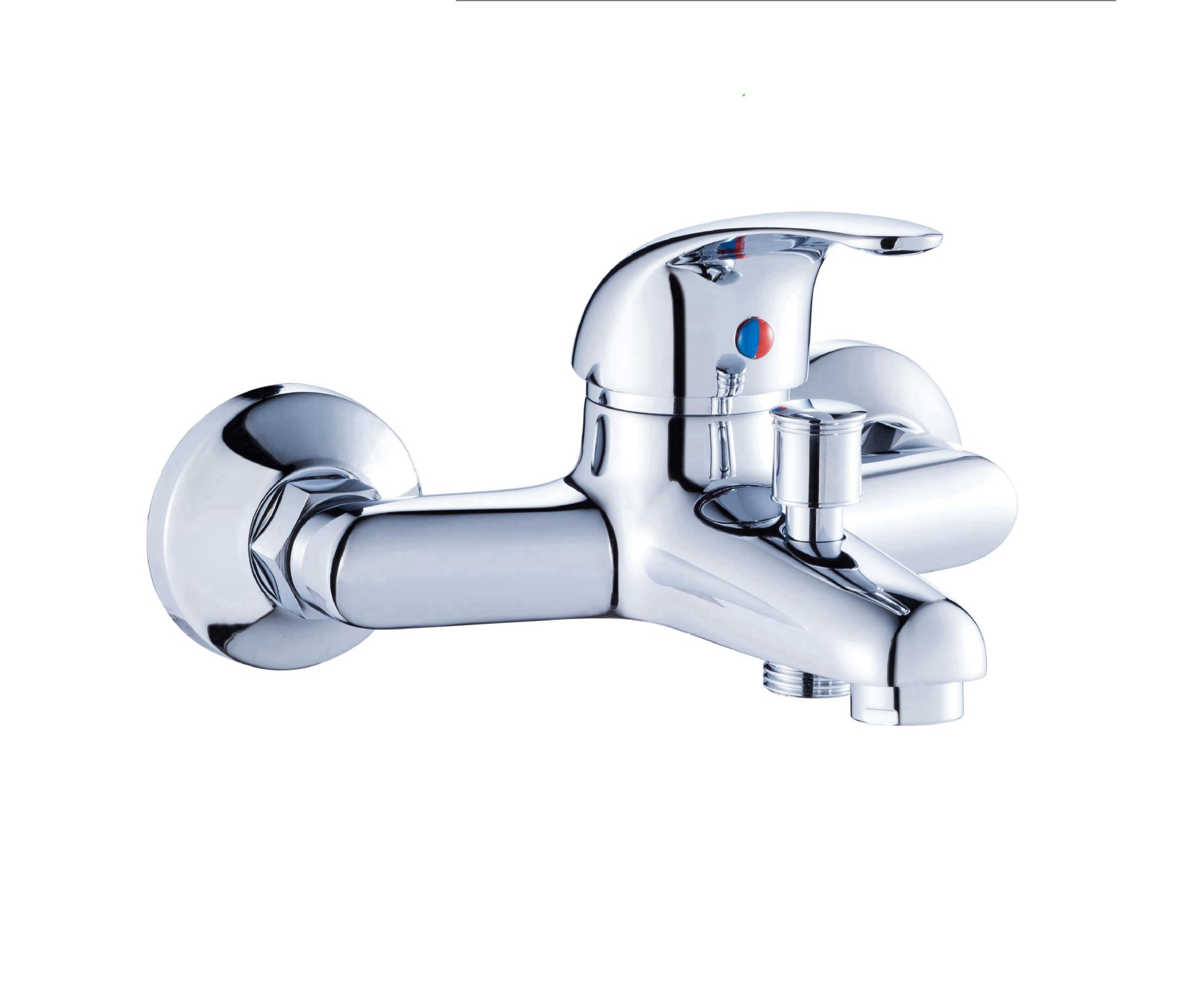 厂家直销出口经济型纯铜铸造40乔灯三联浴缸冷热水龙头卫浴