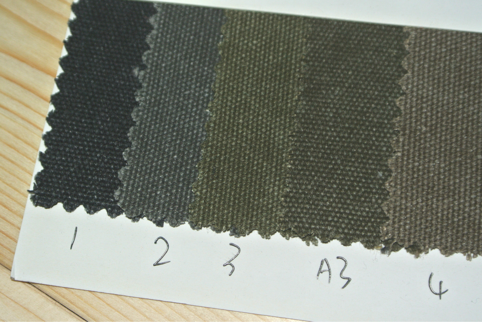 全棉16安洗水帆布 3x3碧纹洗水 16