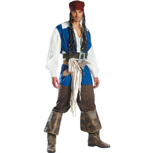 万圣节男装角色扮演海盗装 加勒比海盗服装 男装海盗服制服诱惑