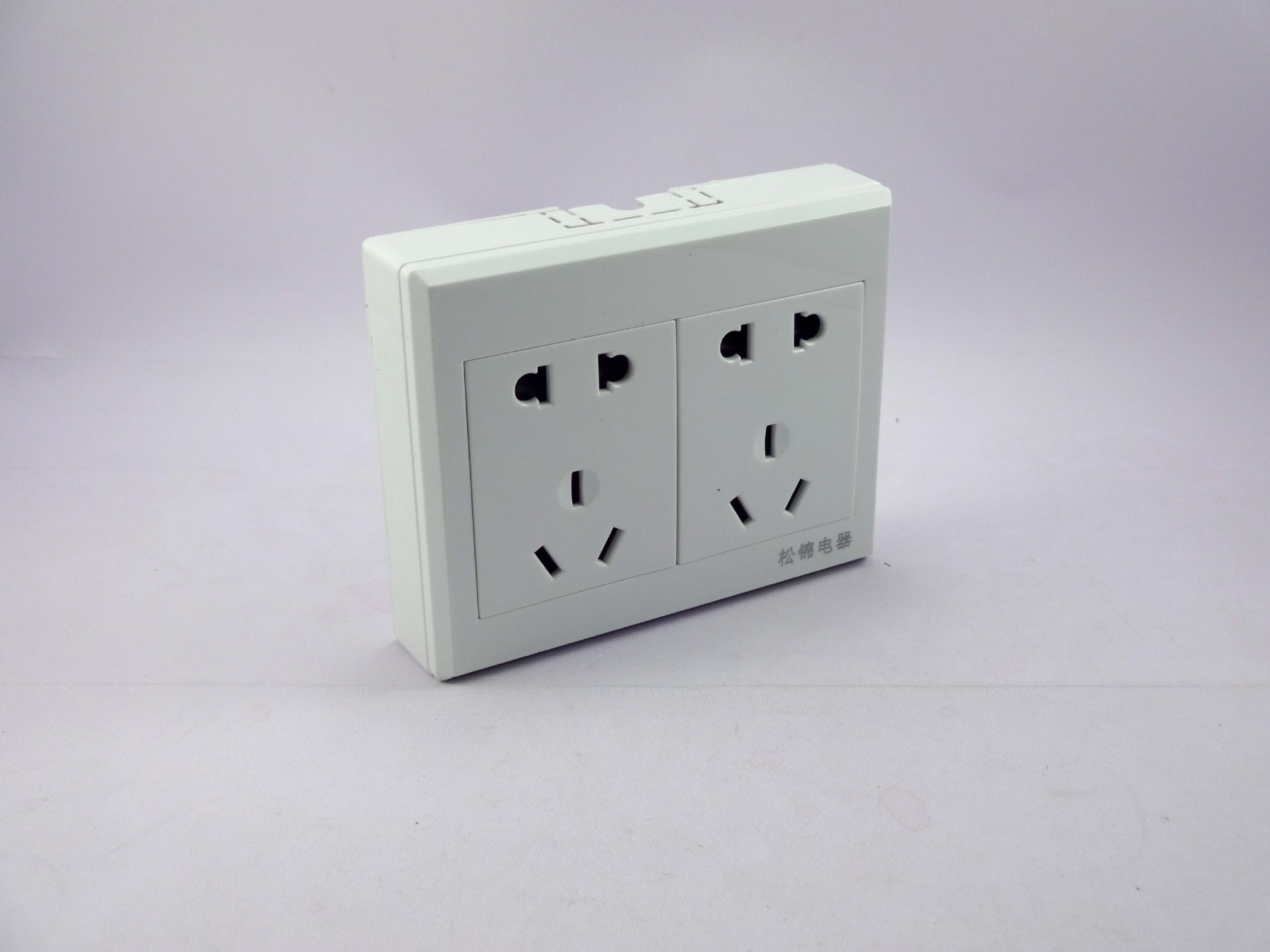 松锦i新明装系列 86型明装墙壁开关 十孔插座 现货批发