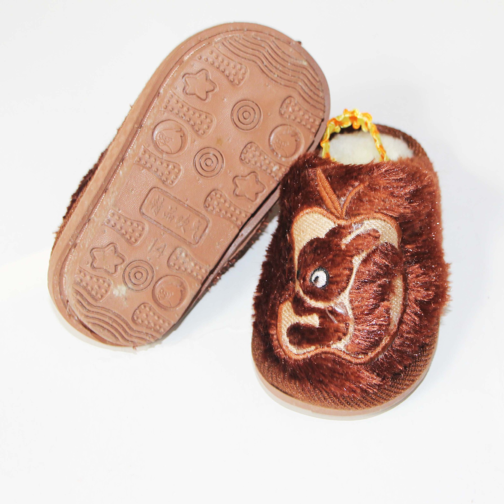 2016新款男女卡通松鼠儿童棉拖鞋 时尚