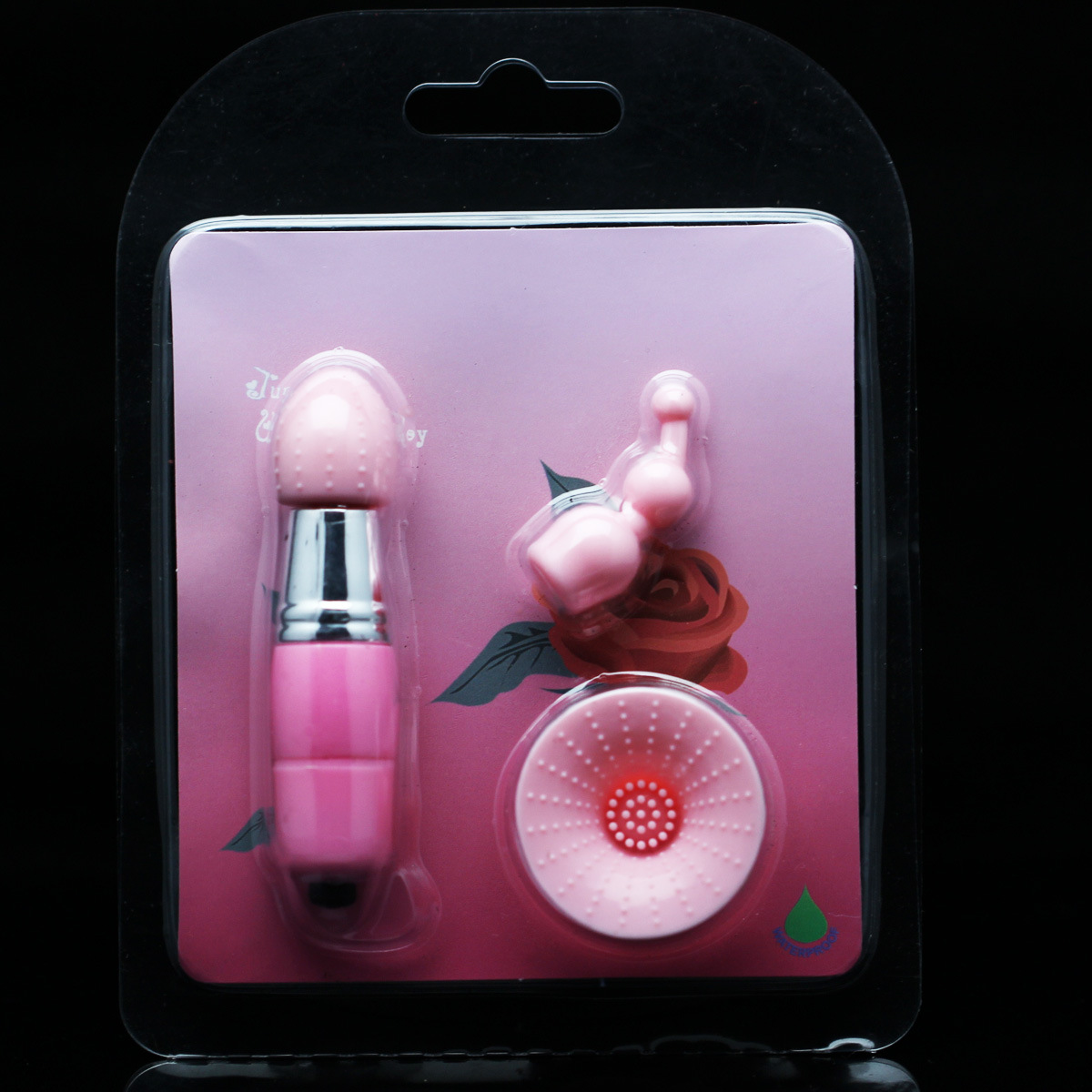 成人性用品三头小av棒粉色 女性振动棒按摩棒 一件代发