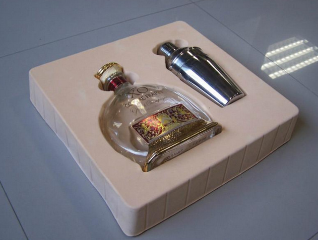 厂家定zhi植绒酒盒吸塑包装pvc吸塑内托ps吸塑盒