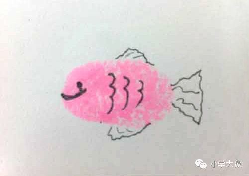 【绘画艺术】用指尖讲出有趣故事——小学大象邀您欣赏:儿童创意手指