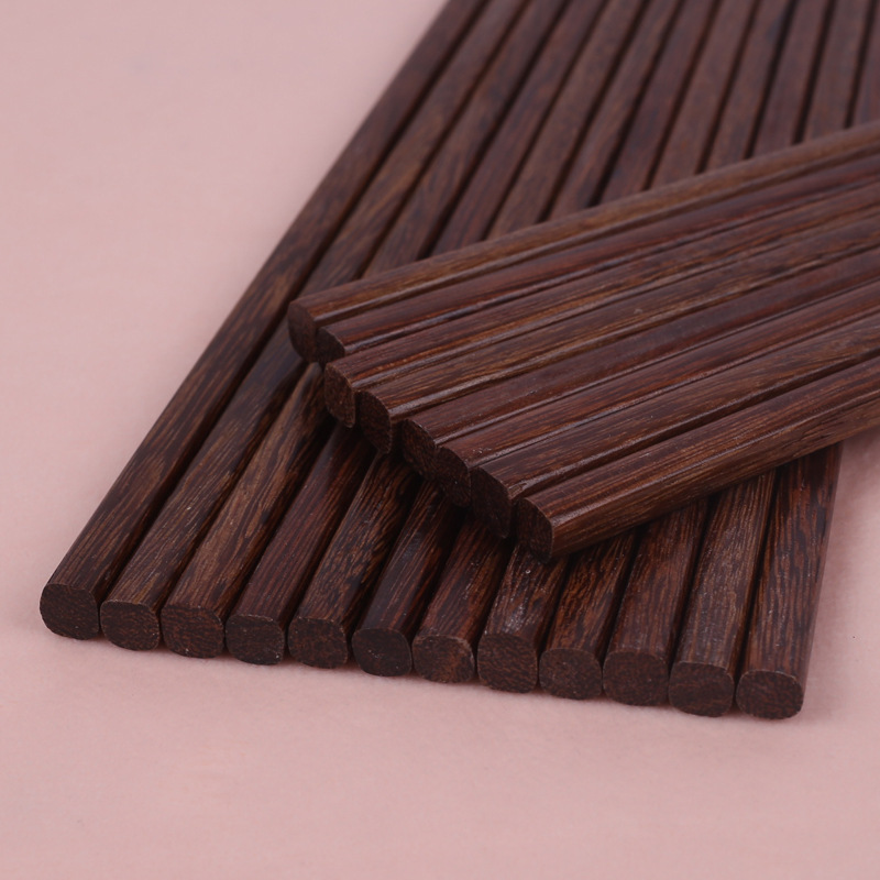 厂家直销 南美鹧鸪豆木筷子超市热卖地摊爆款 酒店专用原木筷子