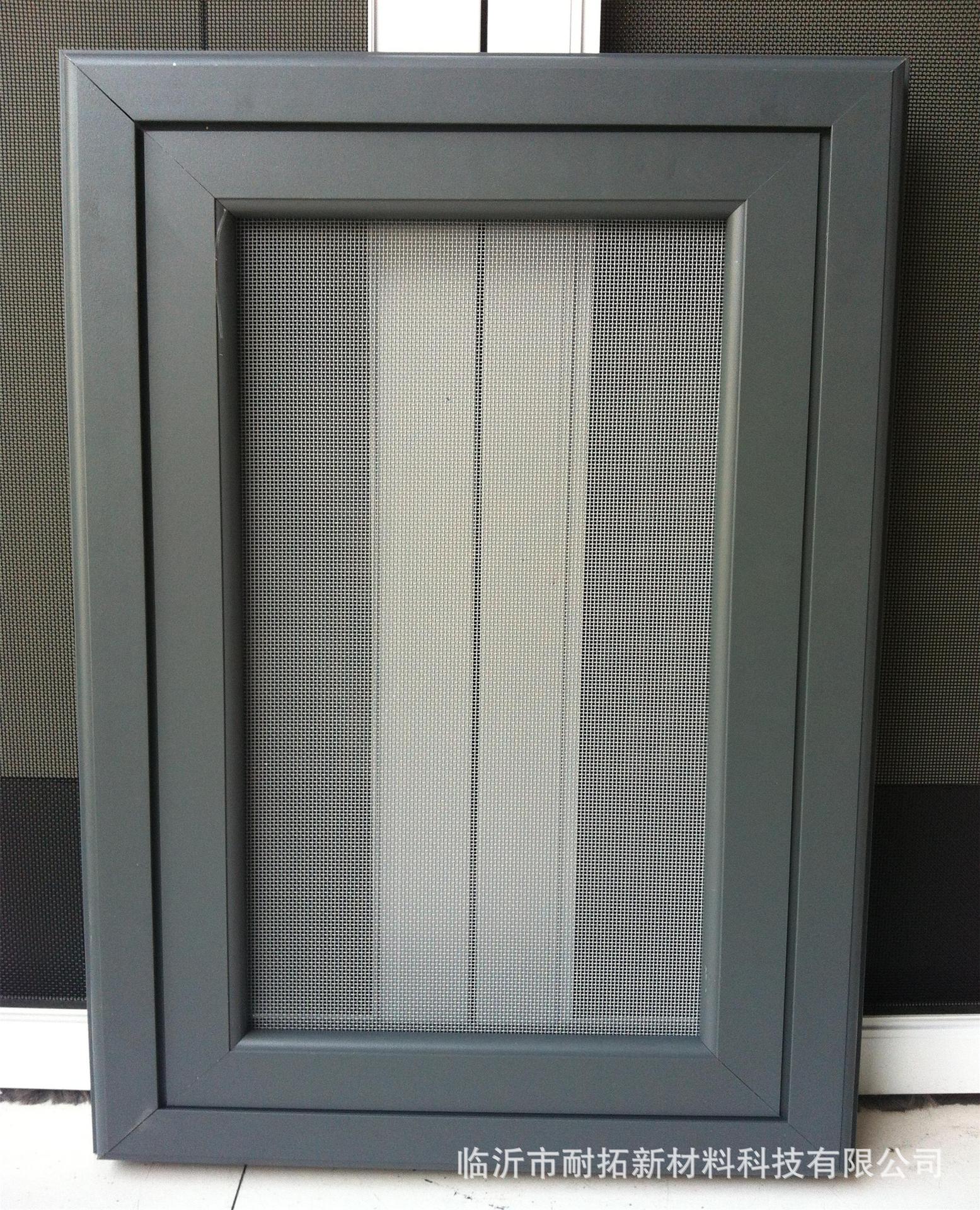 金刚网外装内开纱窗平开窗金刚网防盗窗