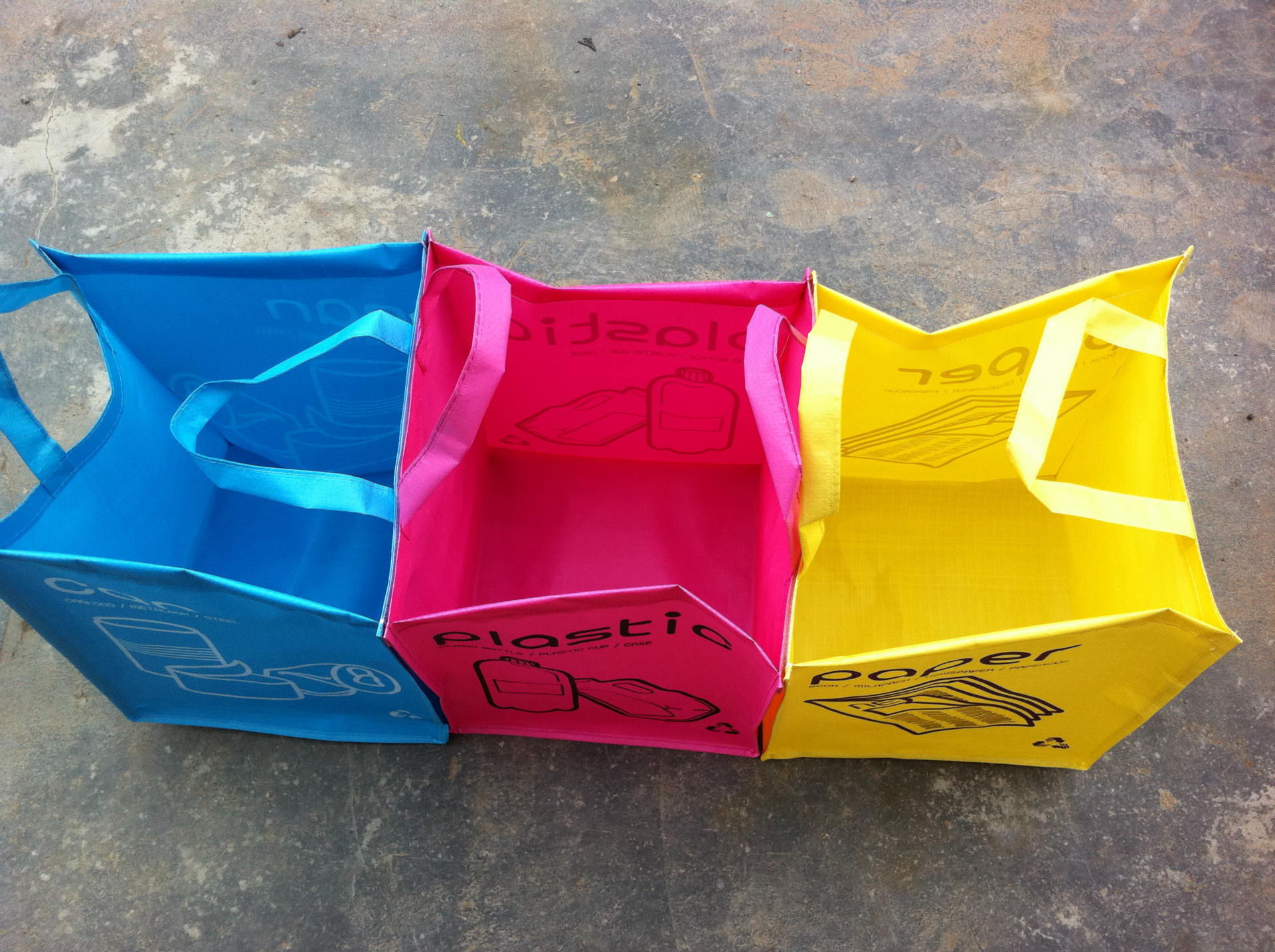 韩国垃圾袋 pp编织覆膜袋 3个一套