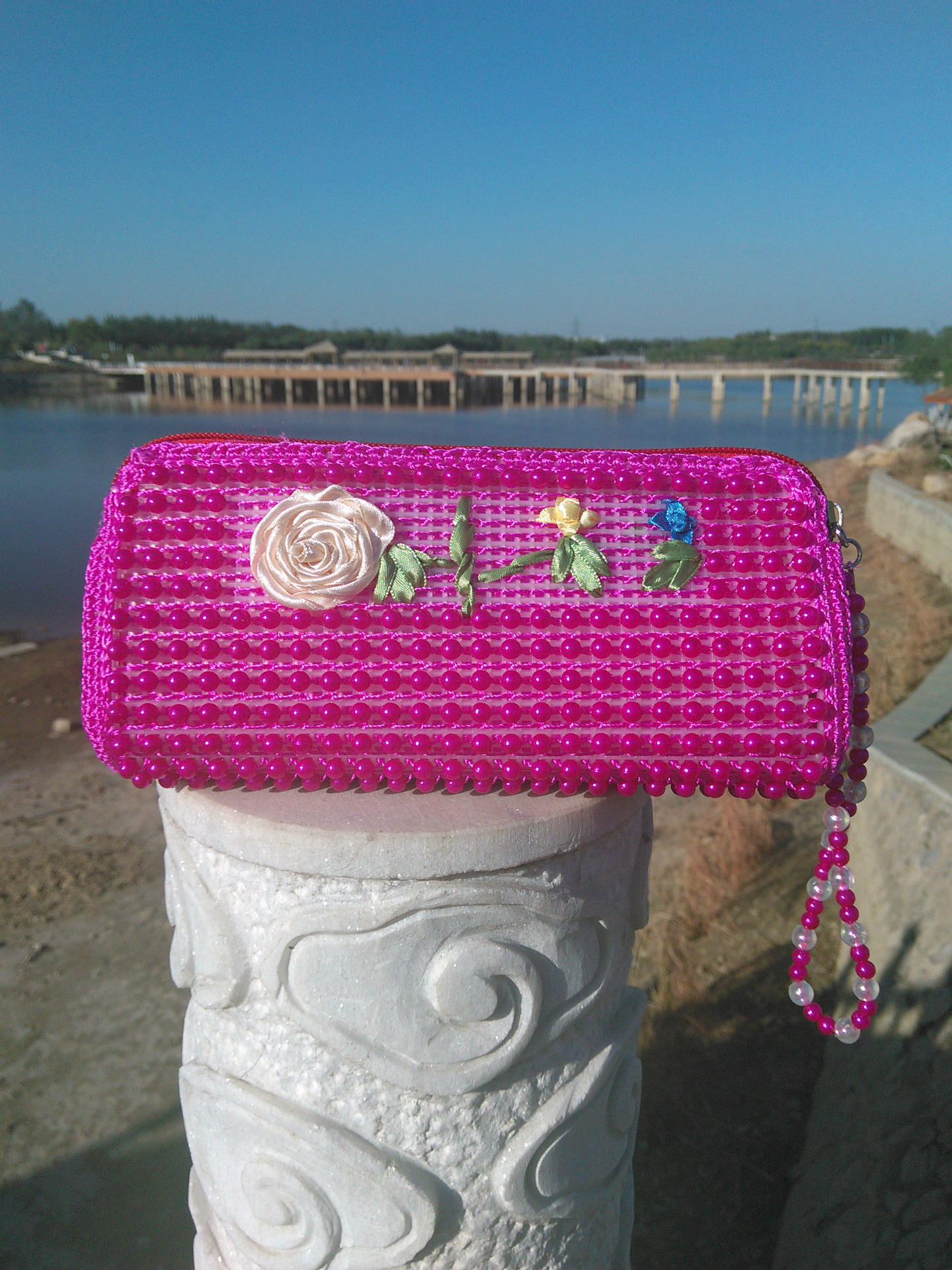 批发零售钩包材料小轴线合股线钩包线