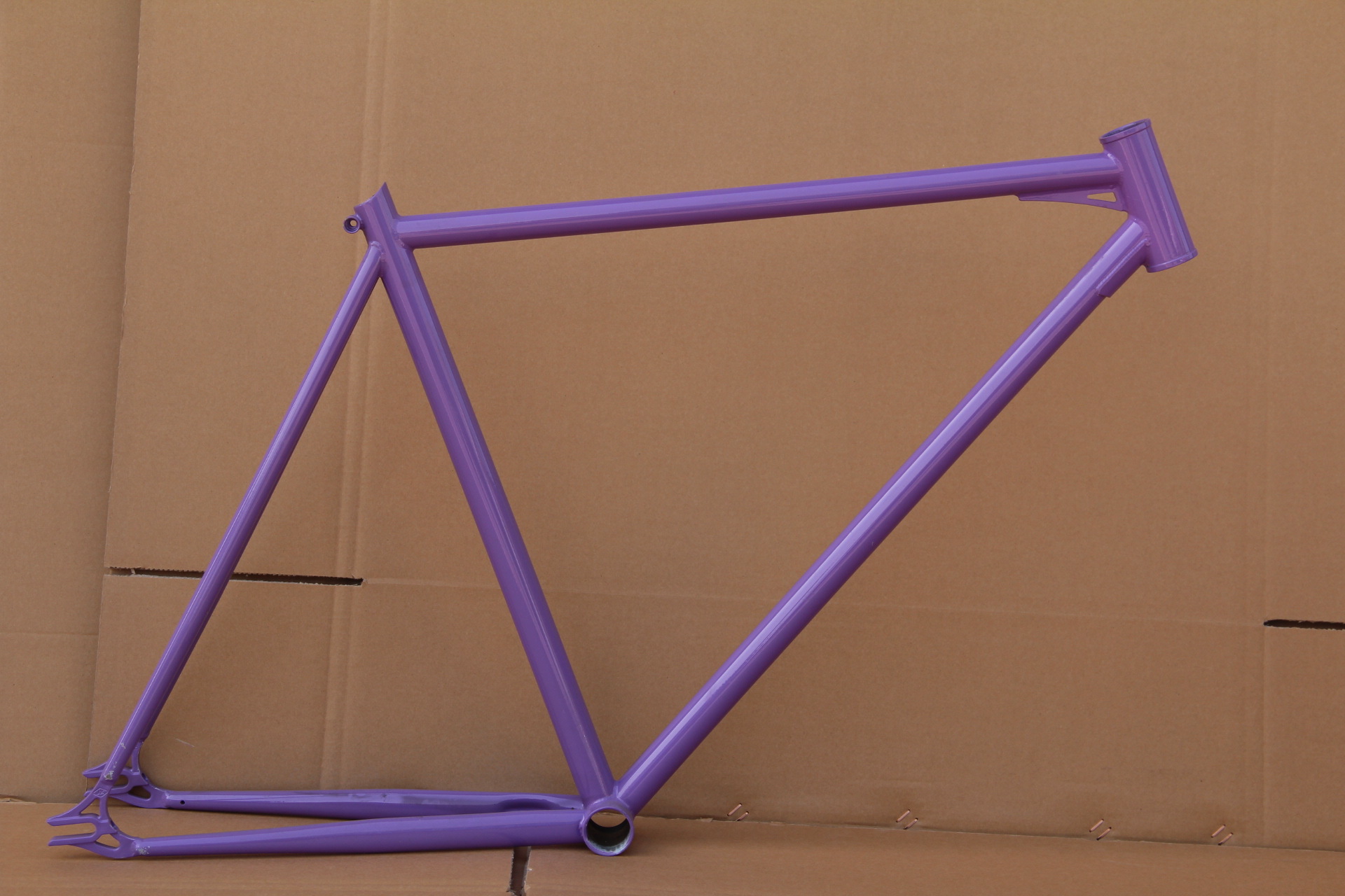 kolussi 死飞整车铬钼钢车架平花动