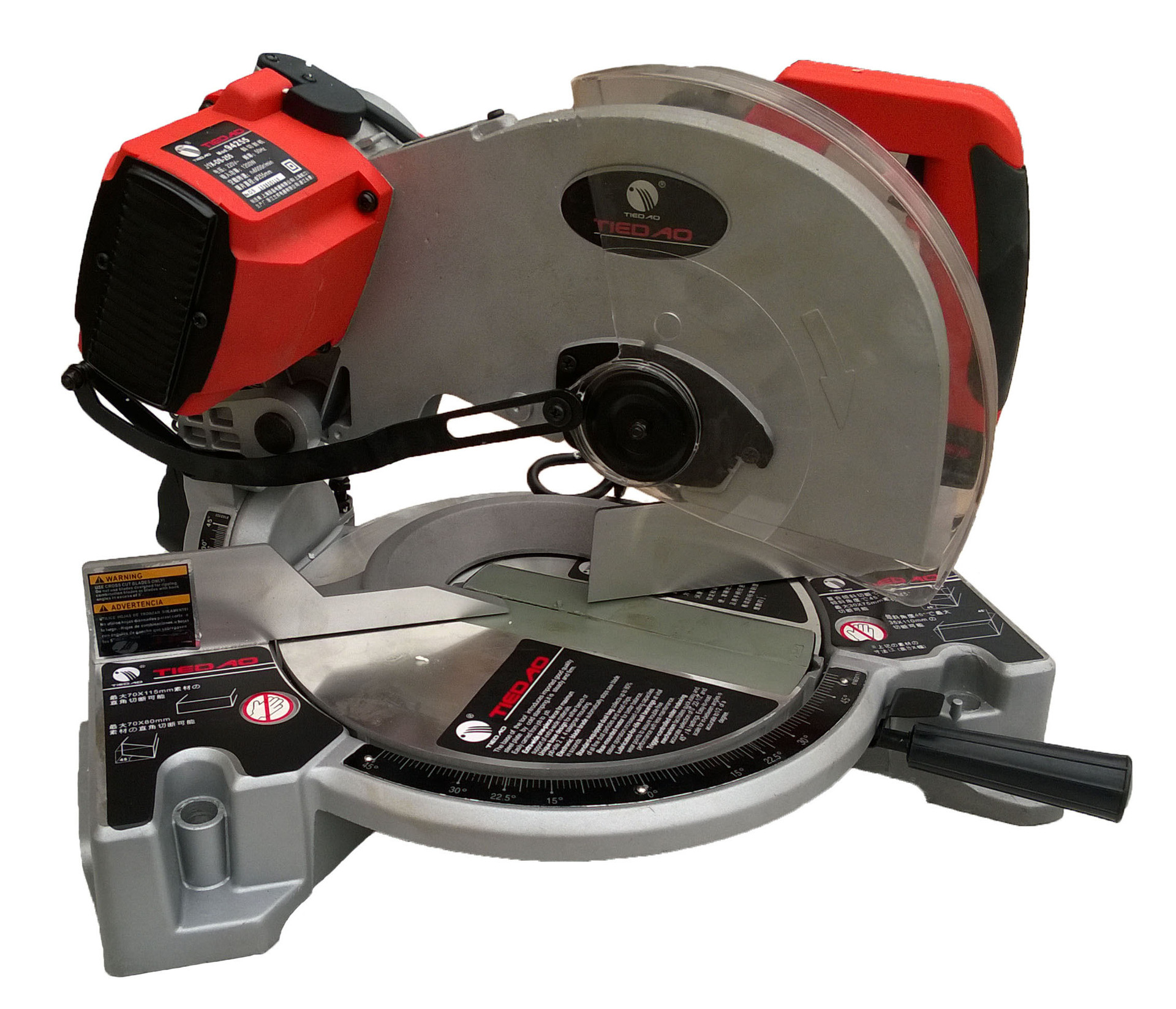 田岛94255介铝机电动五金工具1200w斜切割机纯铜电机大功率斜切机