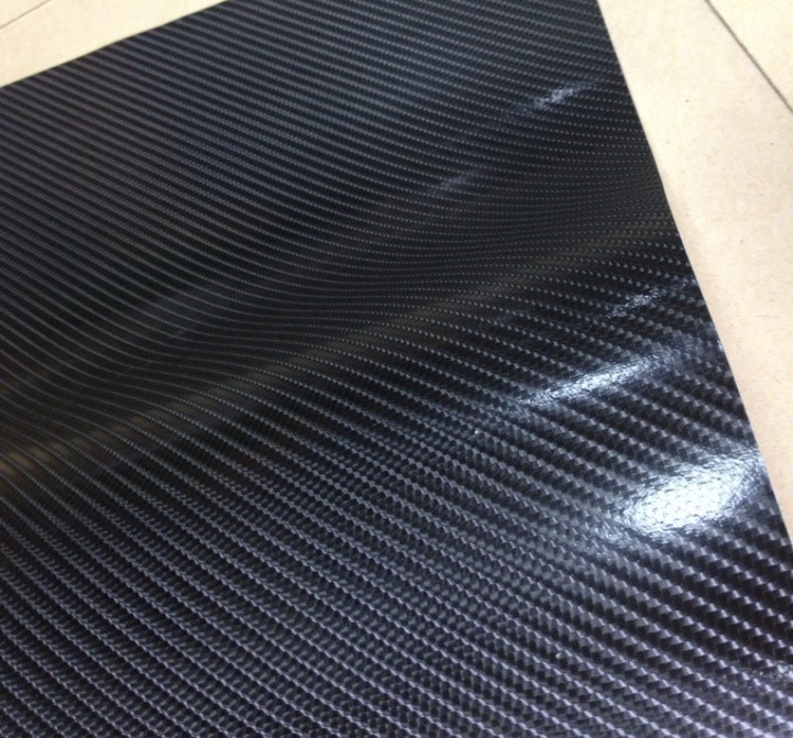 4d立体导气碳纤维贴纸平面亮光碳纤纸摩托车汽车车身改色膜手机贴
