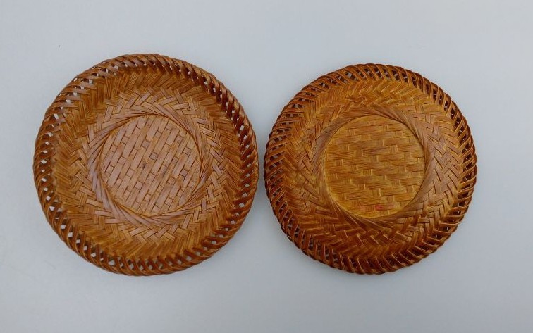 厂家直销外贸批发家居日用日杂竹编碟子竹盘咖啡碟-阿里巴巴