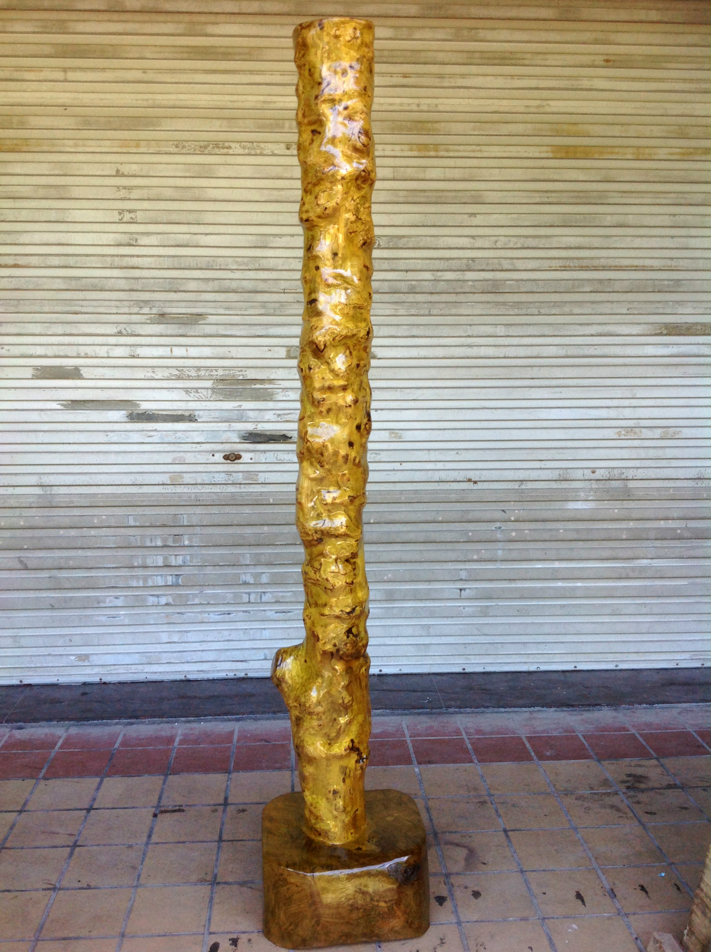 金丝楠 天然金丝楠柱子 擎天一柱 wj-842 - 苗木批发交易网