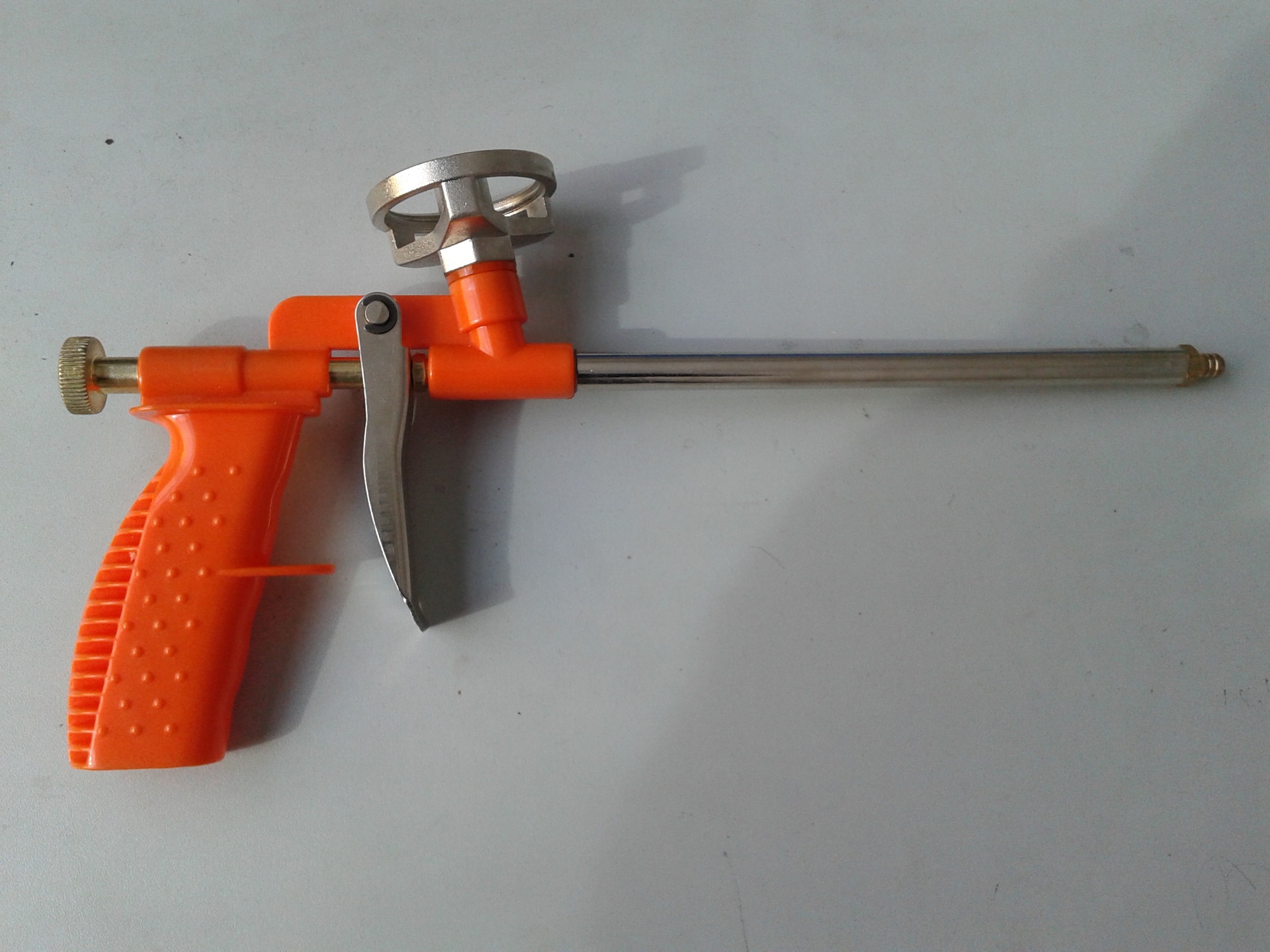 供应汉龙朔料柄505发泡枪 聚氨酯泡沫填缝剂专用枪