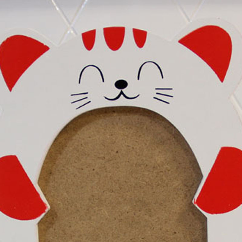 厂家直销优质精品卡通相框 可爱儿童微笑猫咪相框 高档相框热销