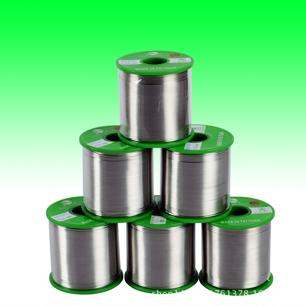 【无铅实芯焊锡丝 无松香焊锡丝 无烟焊锡丝】价格