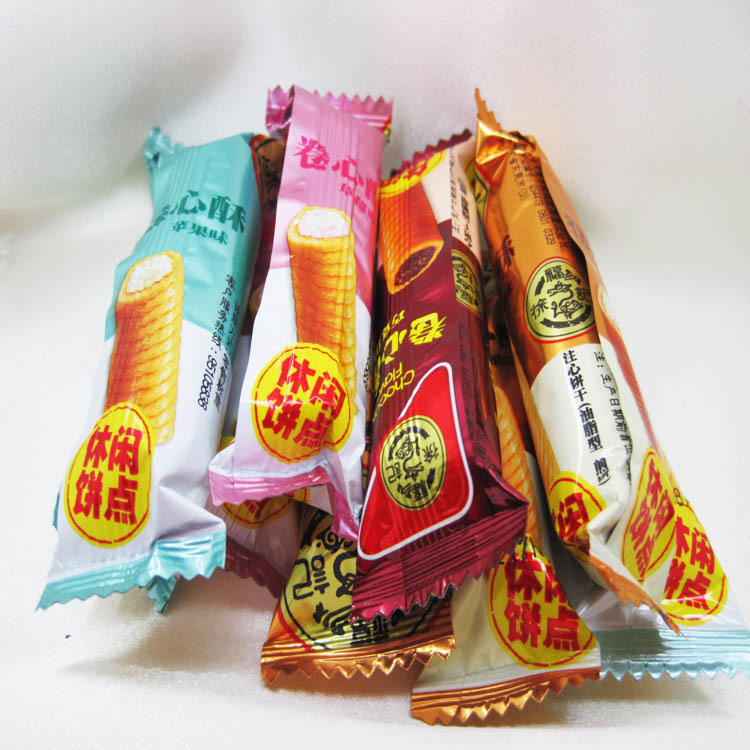 天天利友 徐福记卷心酥 休闲零食 散装蛋卷 糕点批发 12斤一箱