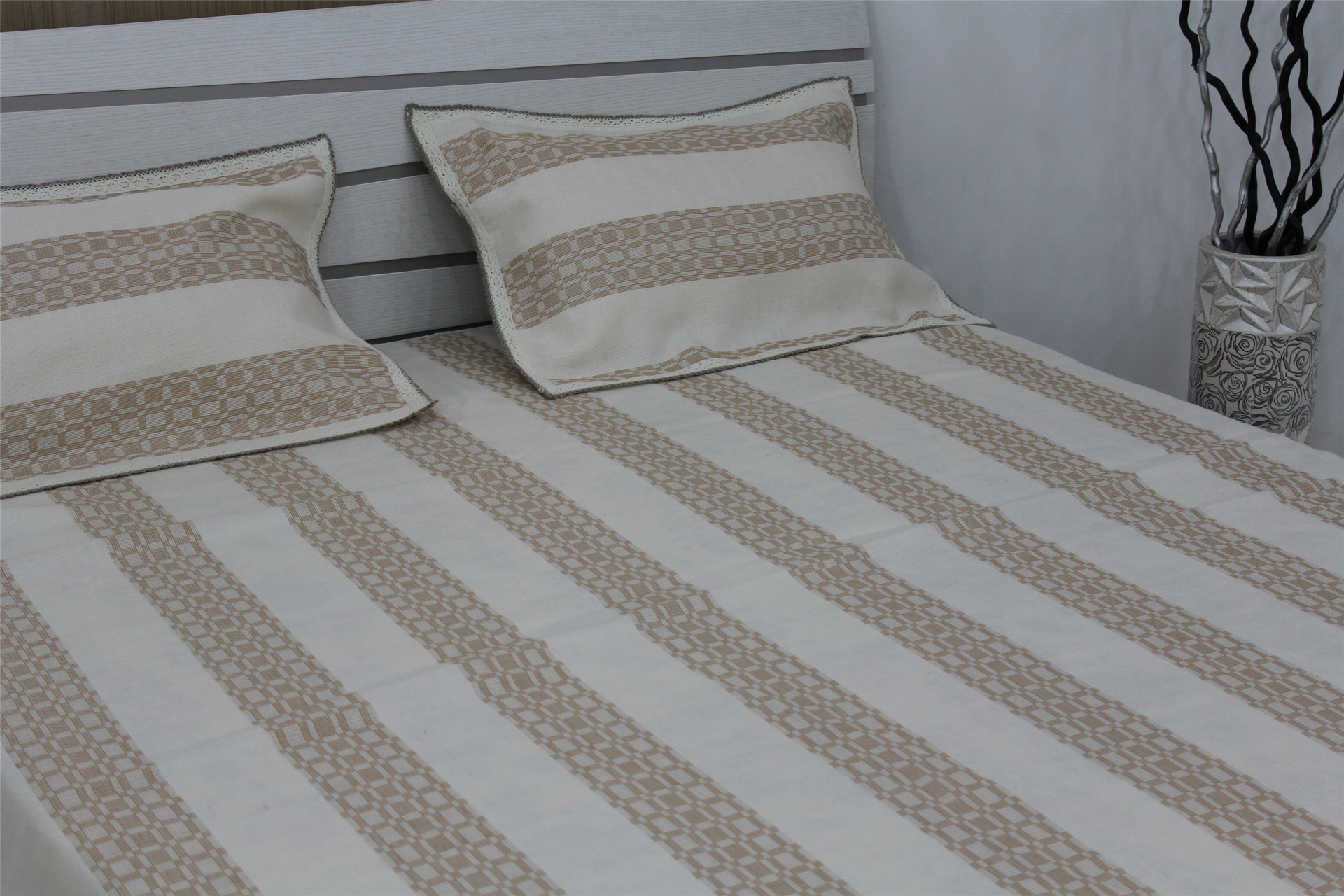 菲诗曼尔 纯苎麻凉席枕巾三件套 吸湿防潮 抑菌防螨 清爽夏季