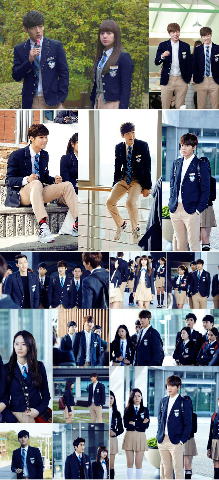 英伦继承者们同款学生装韩国班服长袖秋冬外套装jk制服