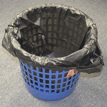 垃圾袋背心式塑料袋黑色批发家用办公用手提式垃圾袋约45个/扎