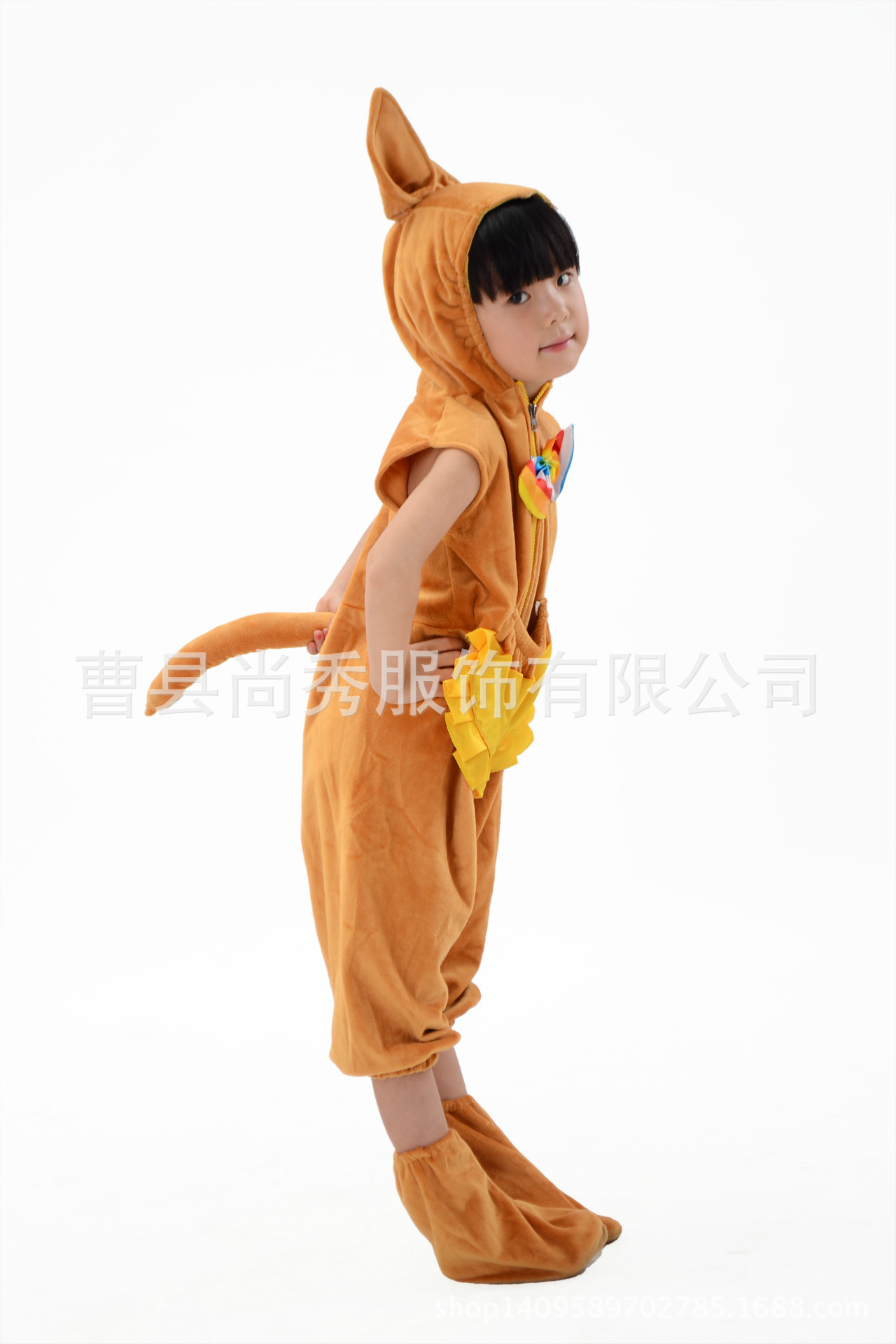 现货批发袋鼠表演服装 鼠你快乐演出服 六一跳舞服 动物演出服装