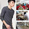 Amoy factory clothing OEM men's wear Plush Primer Men&#39;s T-shirt Juhuasuan Explosive money shirt