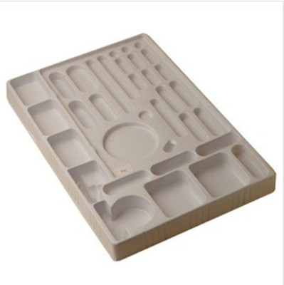 厂家供应定制植绒吸塑内衬包装 pvc内衬内包装 包装盒 饰品盒内衬