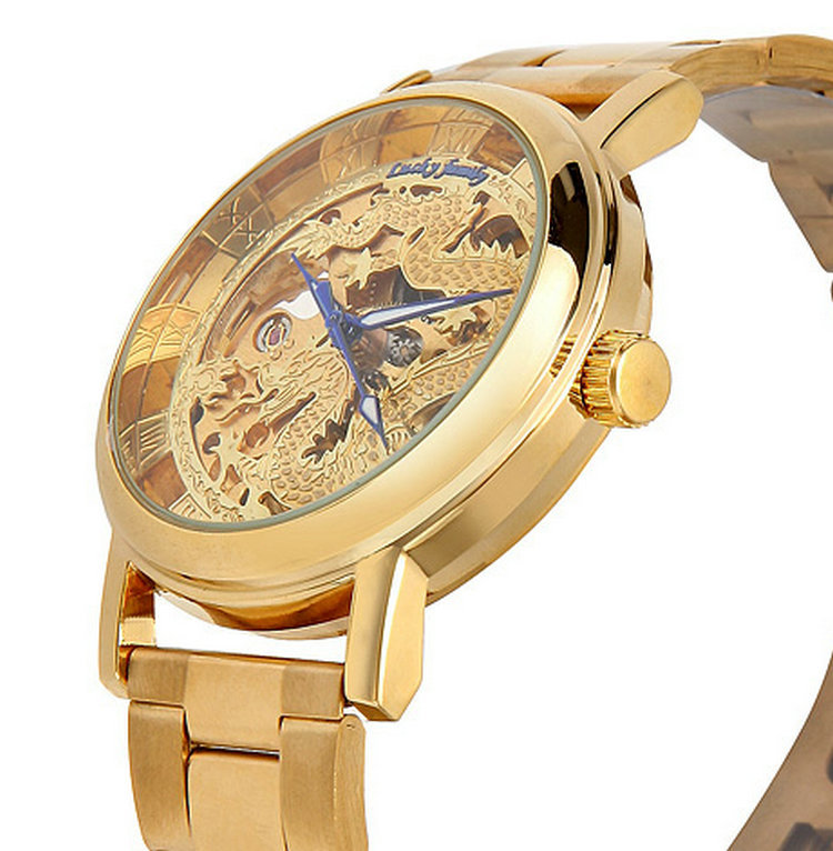 一代手动手表龙凤机械表