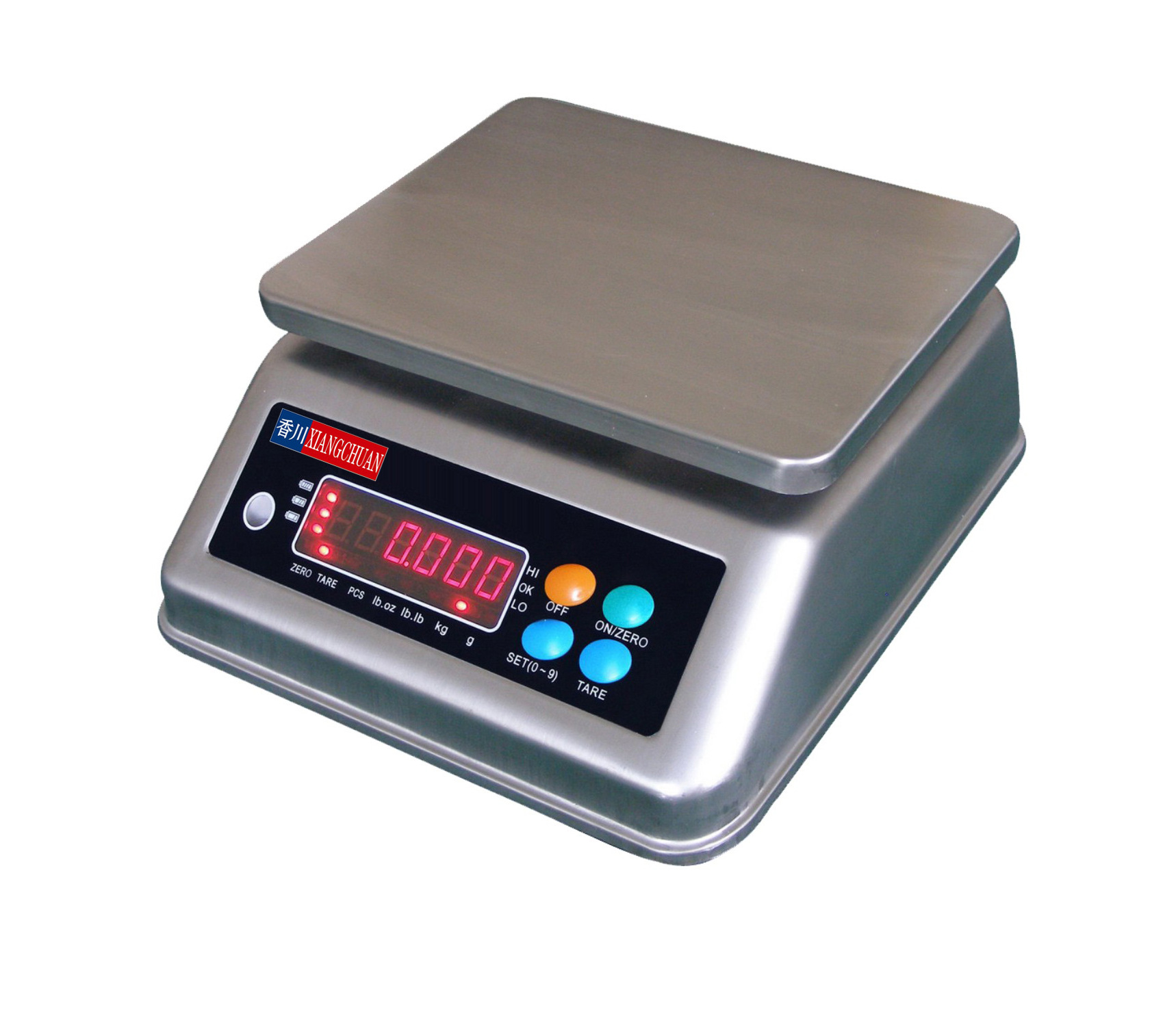 15kg钰恒防水系列电子秤 全不锈钢防水电子桌秤 3kg电子桌秤