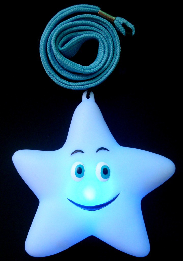 长期供应 时尚海星发光小夜灯 七彩led迷你可爱小夜灯