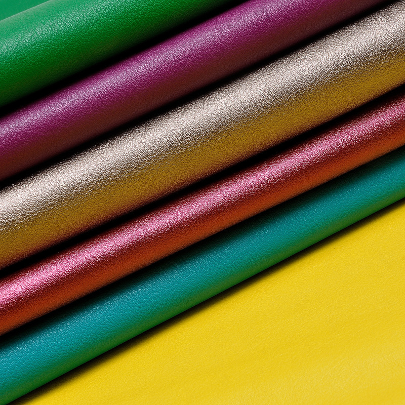 厂家现货批发 外贸箱包革 h1020 纳帕牛皮纹pu皮革现货供应