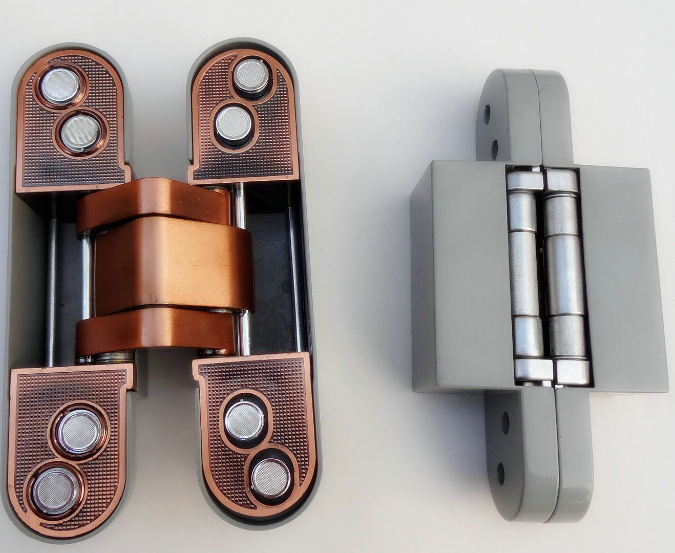 生产销售 qh-c101b隐形防盗门铰链 180度可调隐形铰链