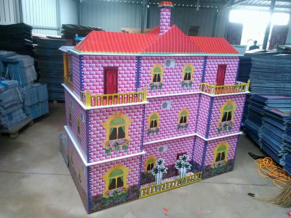 176cm长实惠纸扎别墅,冥屋,纸房,灵屋