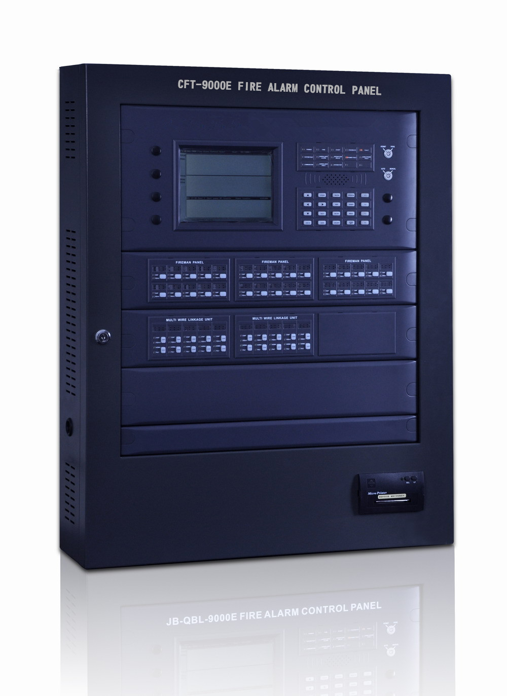 厂家直销9000系列总线型消防火灾报警系统主机 全英文包装