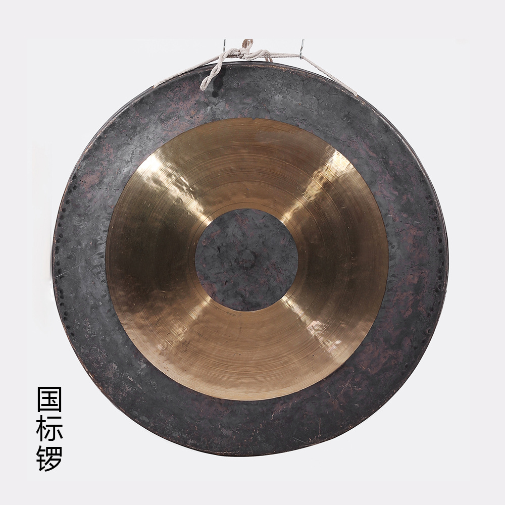 厂家直销 70cm抄锣 80公分开道锣 100cm响铜铜锣 大锣 庆典锣