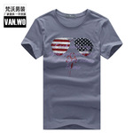 男式t恤短袖新款 韩版修身男式t恤短袖新款 圆领男式t恤短袖新款