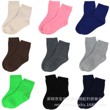 儿童棉袜子纯色儿童袜婴儿童裤袜杨小君日本原单宝宝童棉袜子批发