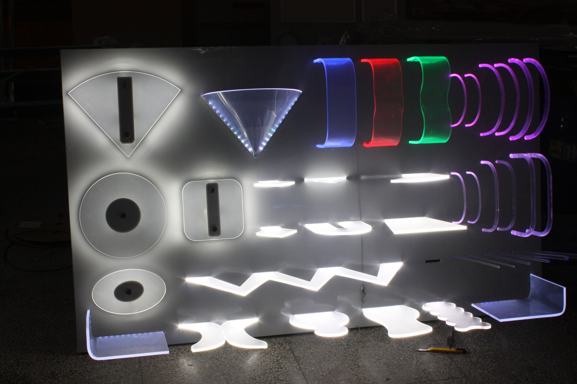 专业生产销售 led亚克力纳米导光板